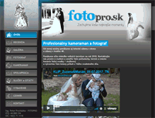 Tablet Screenshot of fotopro.sk